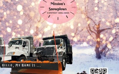 Help Us Name Mission’s Snowplows!